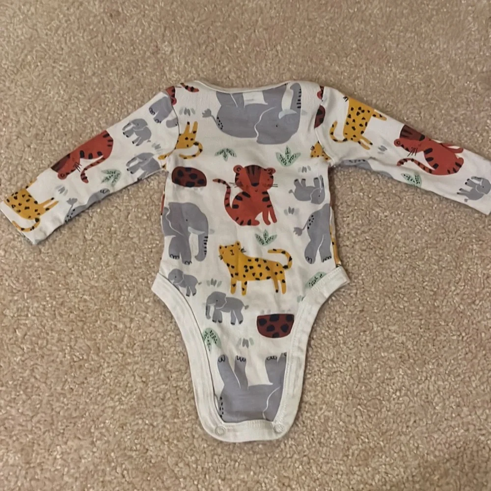 Five NB Animal style Onesies